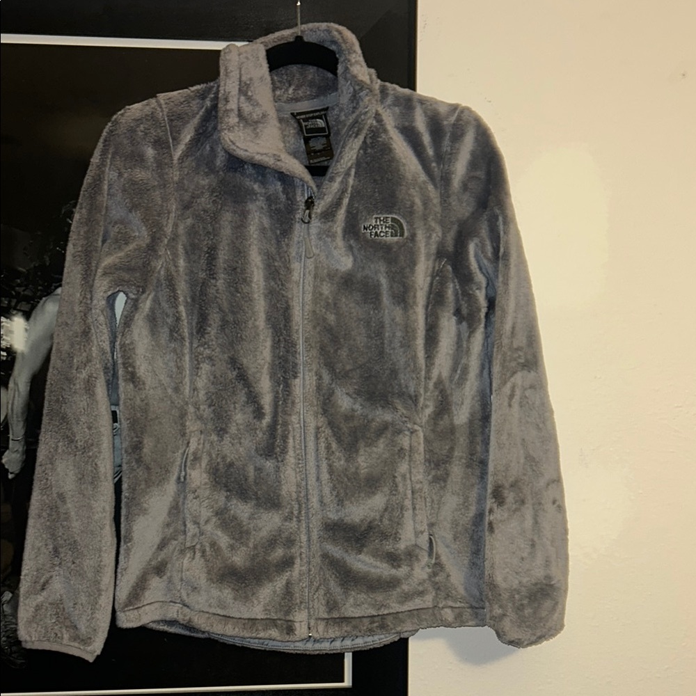 The North Face Soft Gray Fleece Jacket